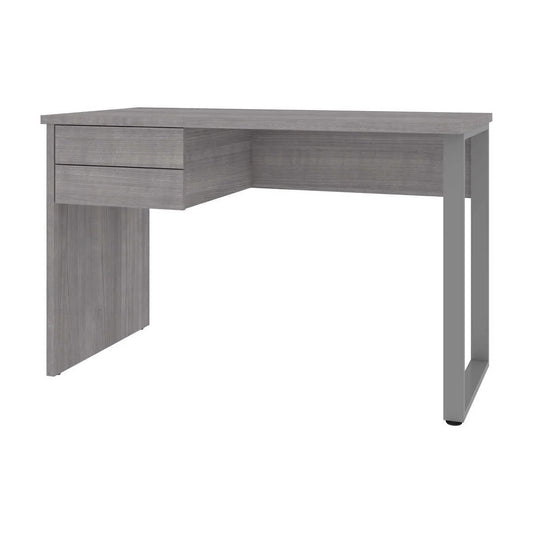 Small 48L desk table with metal U-leg